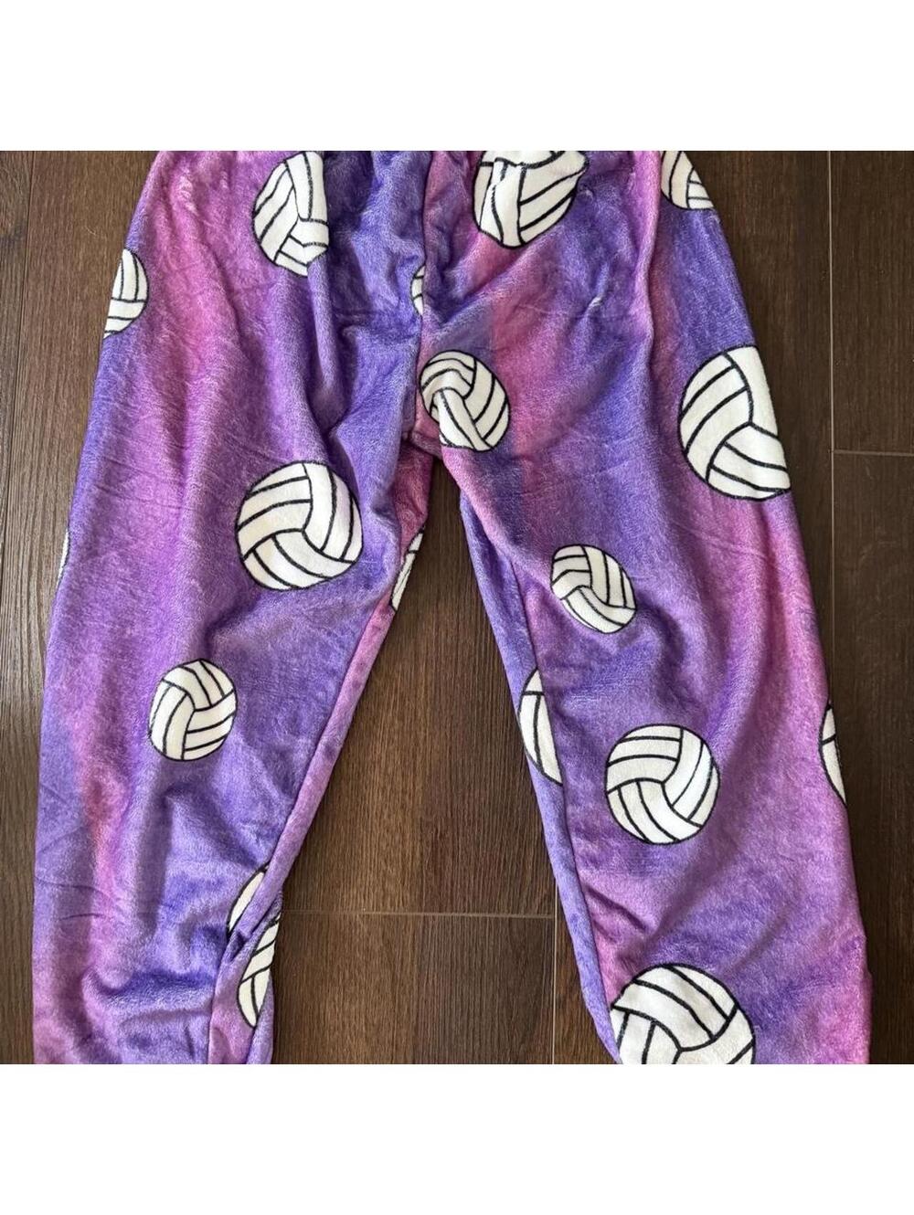 Kid's Purple and Multi Joggers-tracksuit